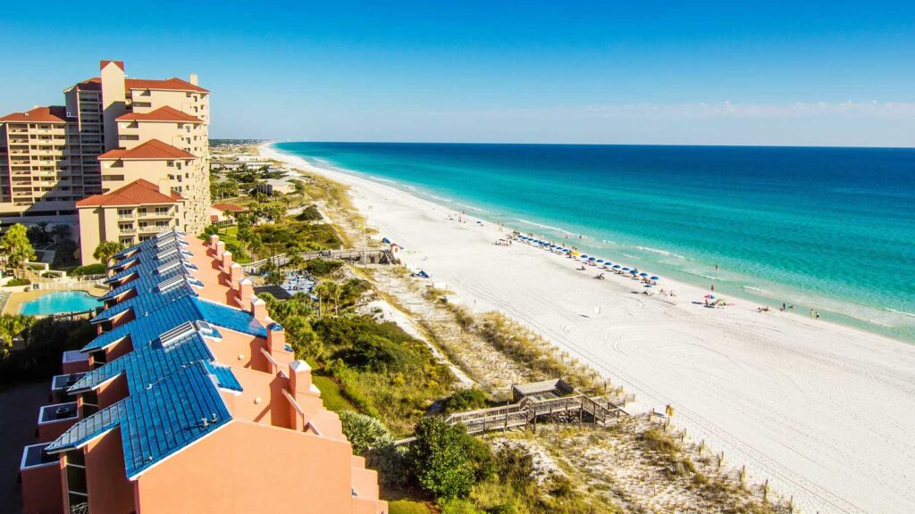 Florida, Beachfront of Panama City Beach