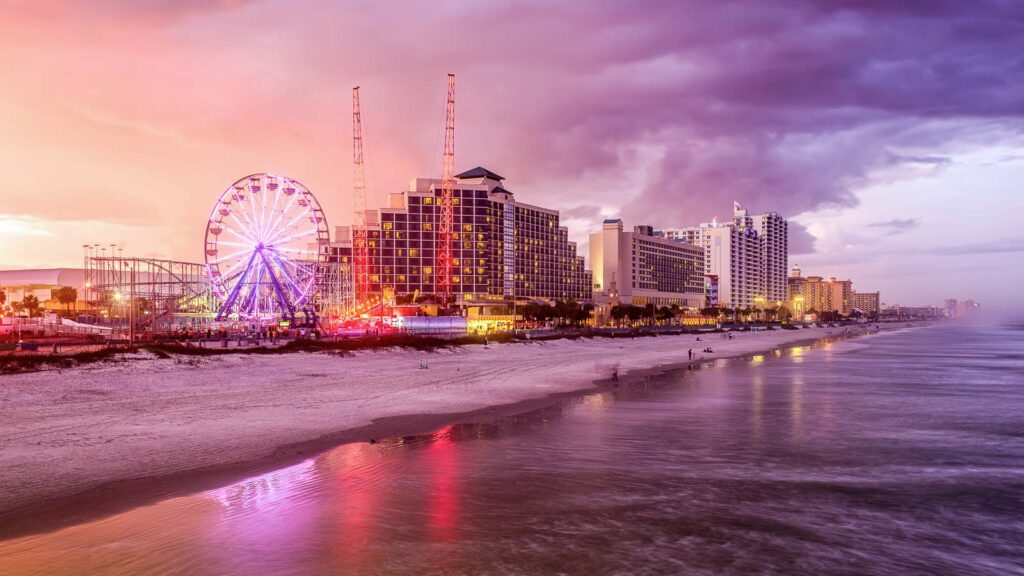 Florida, Skyline of Daytona Beach