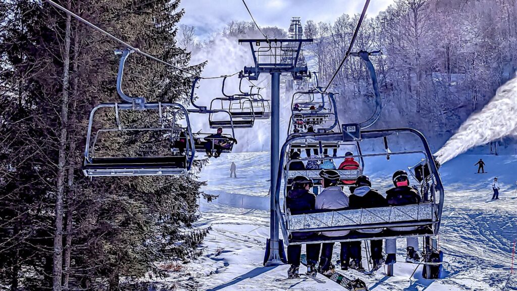 North Carolina, Landscapes and winter scenes at Beech mountain