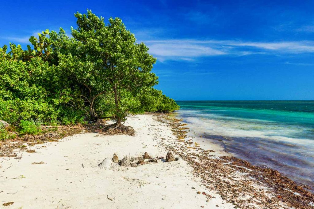 Boca Chita Key in Biscayne National Park in Florida, United Stat