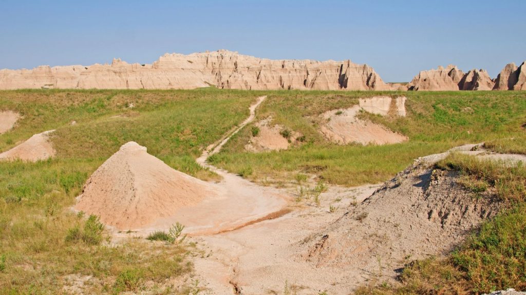 Castle Trail in Badlands National Park, South Dakota