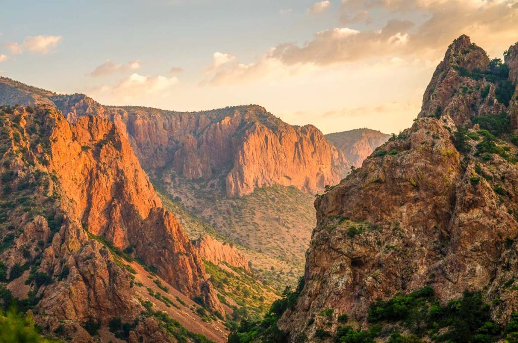 Big Bend National Park mountain range