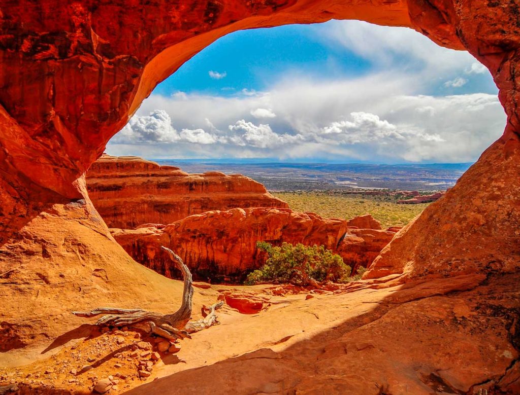 Utah, Partition Arch at Arches National Park