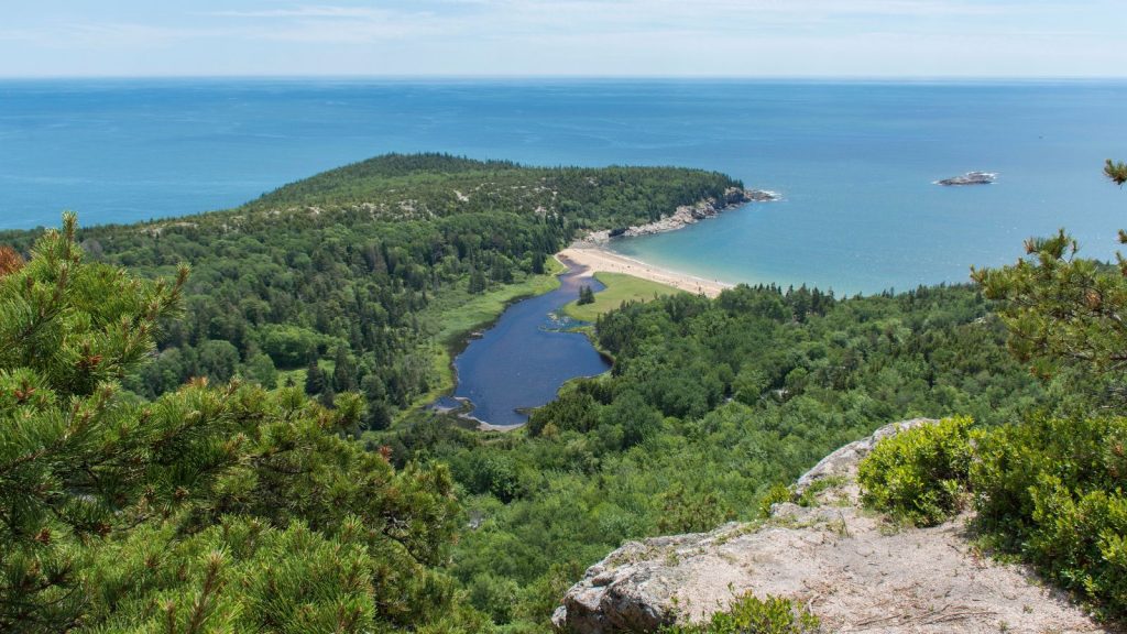 View from Top of Beehive Trail, Acadia NP (1)