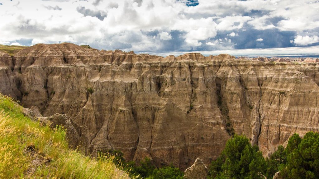Badlands np, South Dakota, Pinnacles Overlook