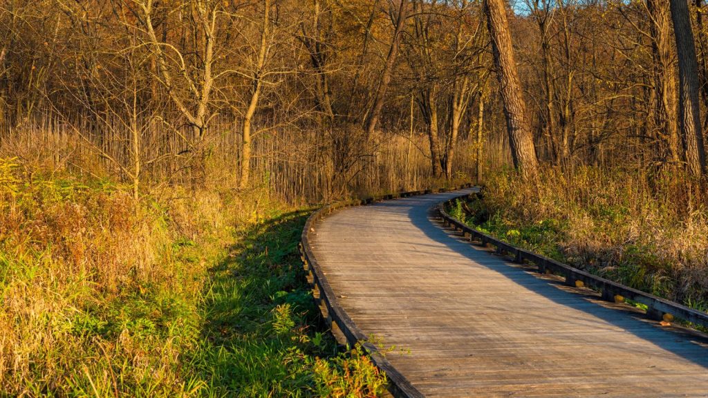 Cuyahoga Valley np, Ohio, Erie Canal Towpath Trail