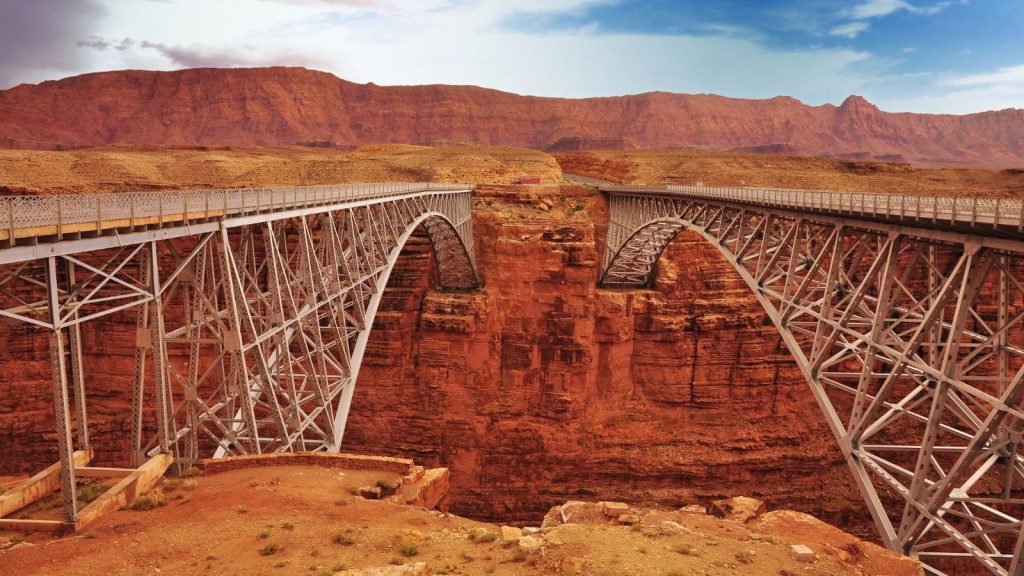 Arizona, Navajo Bridge Marble Canyon