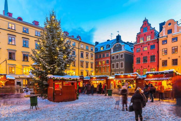 These Dazzling Holiday Displays Turn Entire Towns Into Twinkling Winter Dreams