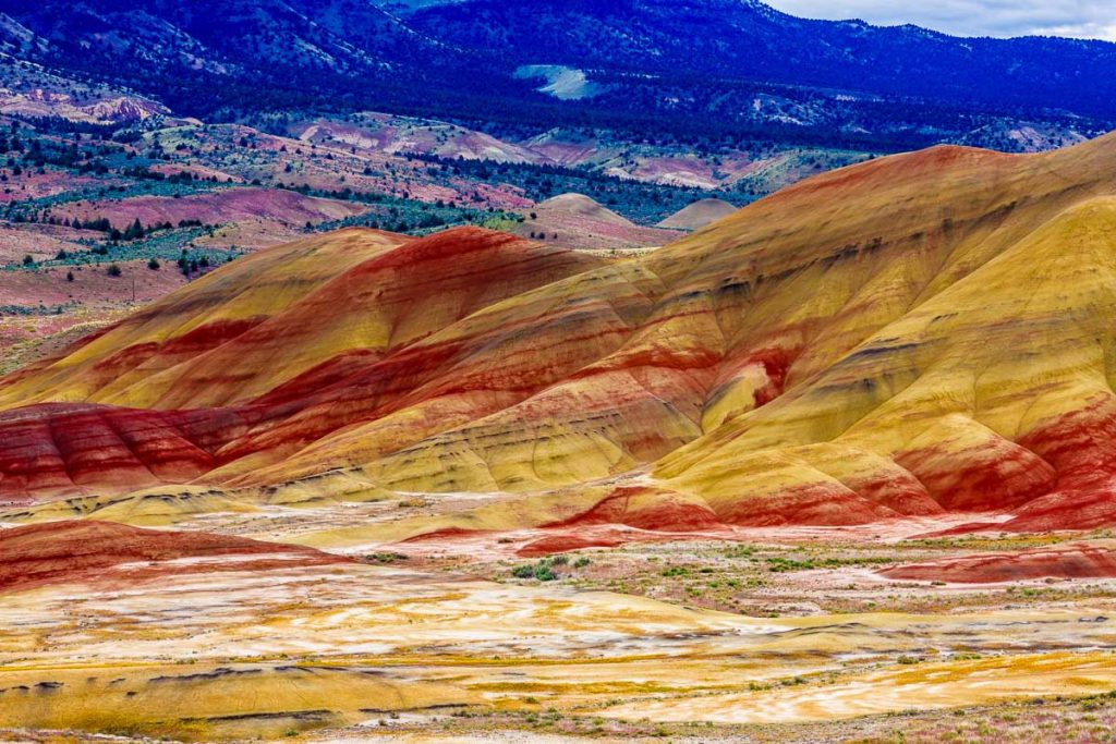 Beautiful Image of Painted Hills National Monument in Oregon, USA