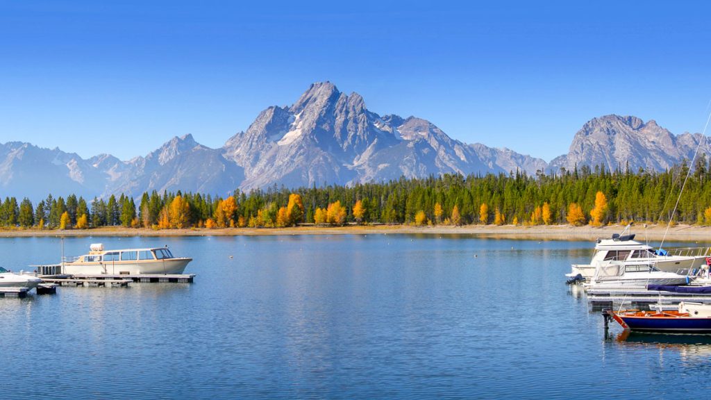 Wyoming, Jackson Lake, Grand Teton National Park