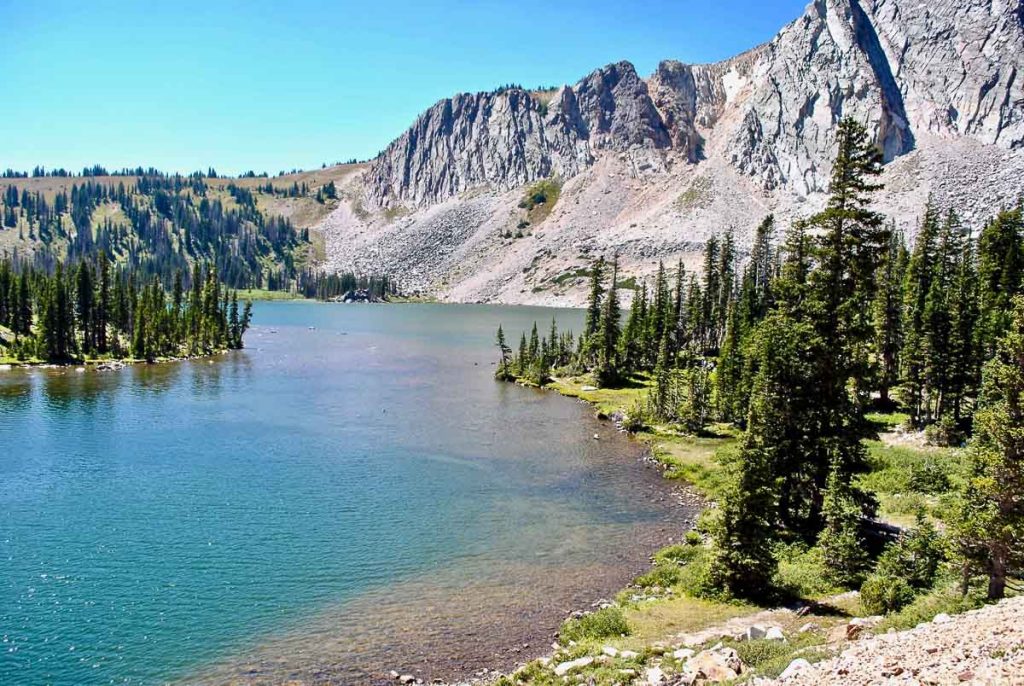 Wyoming, Medicine Bow Peak, Medicine Bow National Forest Snowy Range Scenic Byway