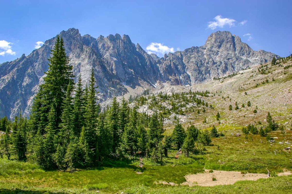 Idaho, Sawtooth Mountains near Sun Valley