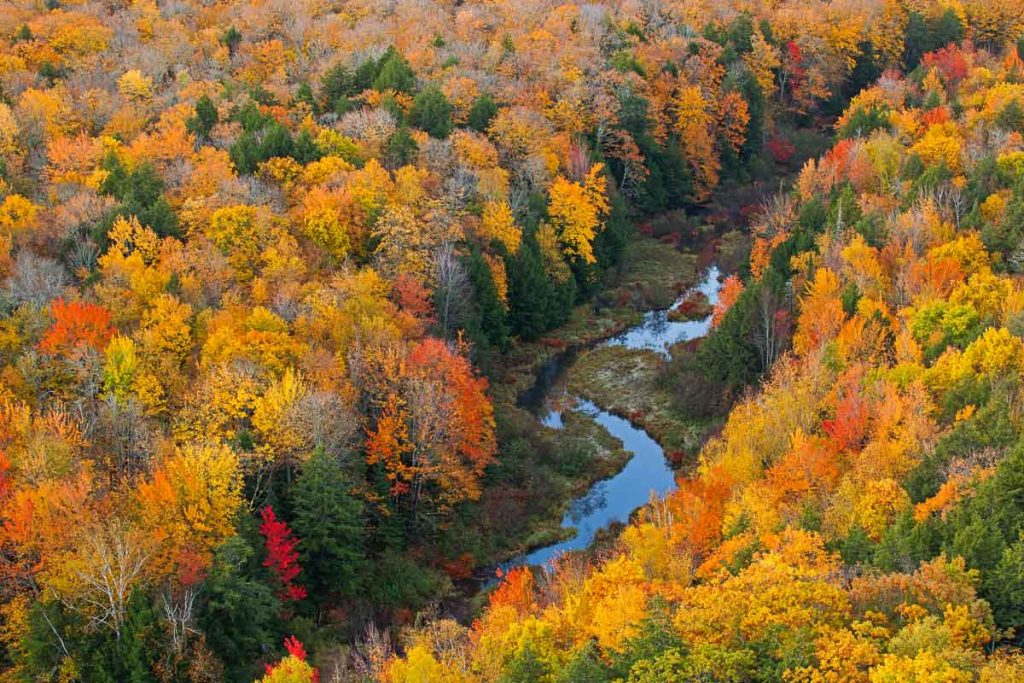 Michigan, Lake in the Porcupine Mountains