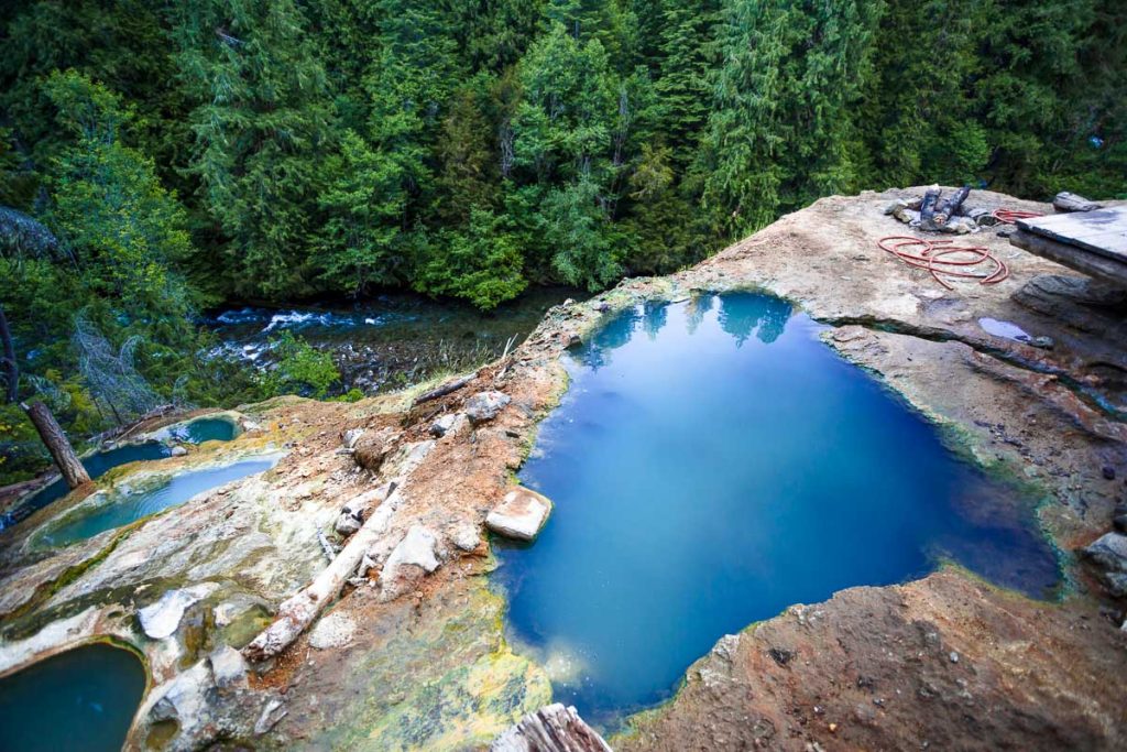 Oregon, North Umpqua River Hot Springs Pools
