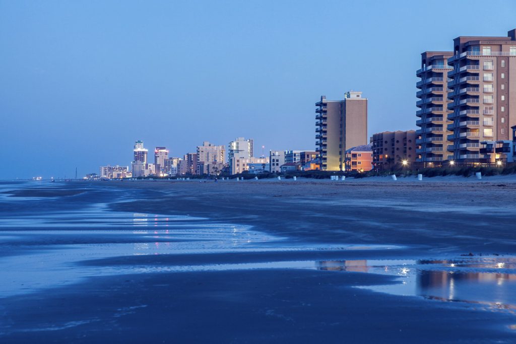 Texas, Beach in South Padre Island