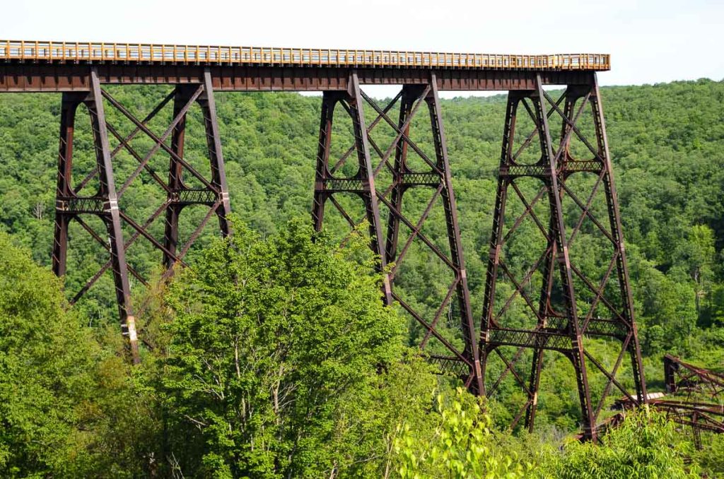 Pennsylvania, Kinzua Bridge State Park, Mt. Jewett
