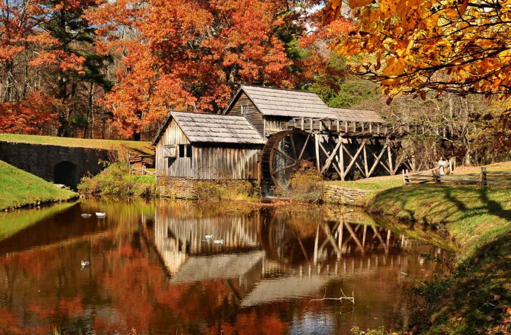 Virginia, Mabry Mill at Blue Ridge Parkway