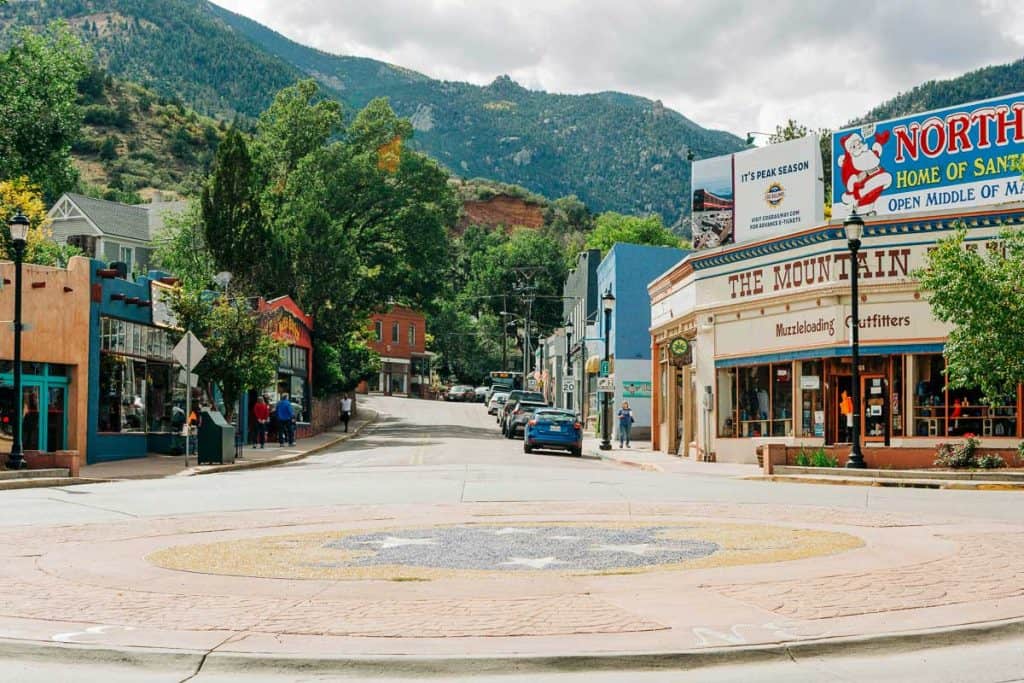 Colorado, Manitou Springs downtown